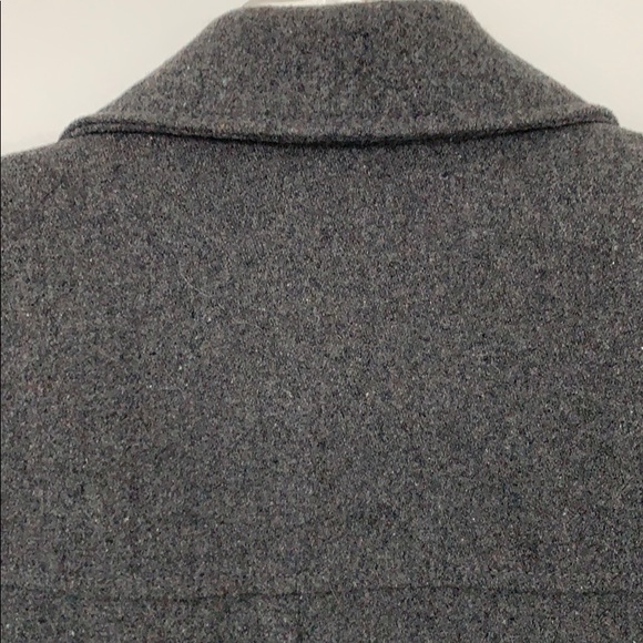 Old Navy Grey Pea Coat - Picture 7 of 7